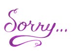 Sorry